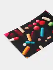 Прозрачный наклейка-стикер на банковскую карту: Медвежата, Киндер, Таблетки, Уно, Карта