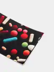 Прозрачный наклейка-стикер на банковскую карту: Медвежата, Киндер, Таблетки, Уно, Карта
