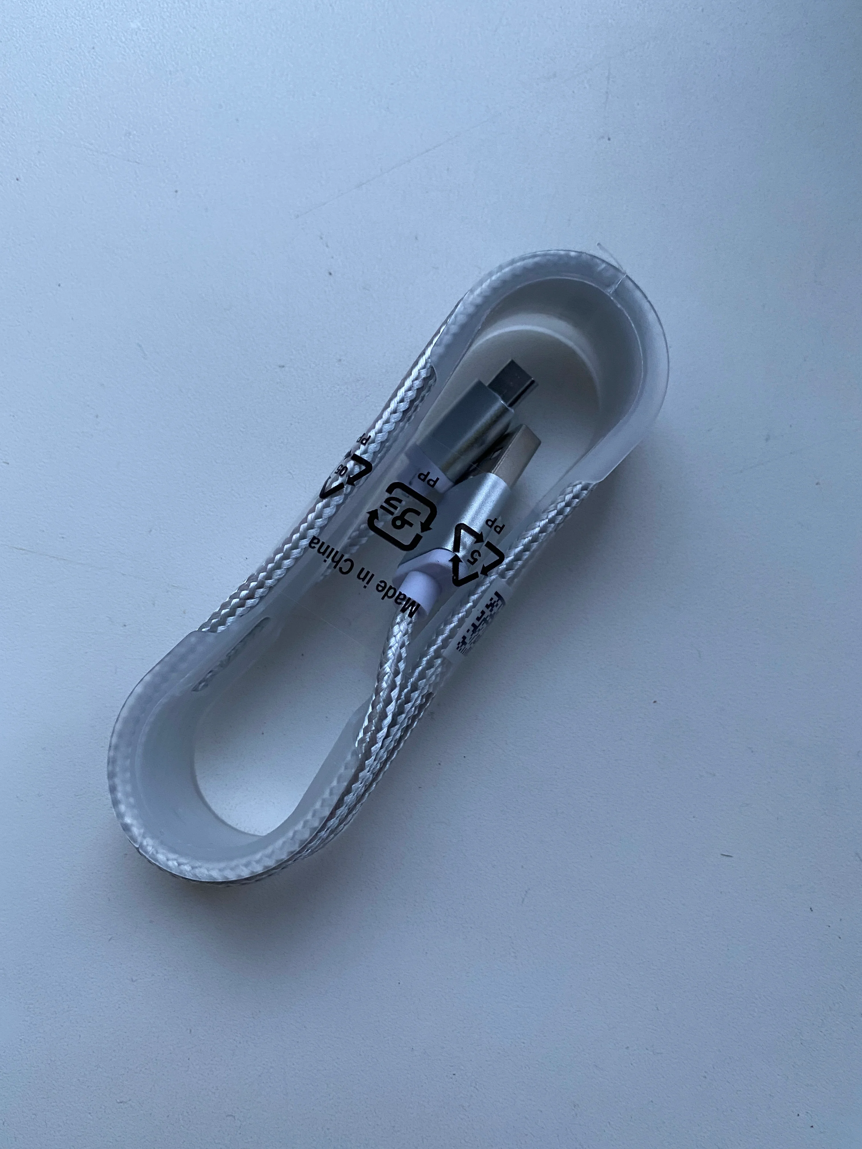 Золотой кабель в нейлоновой оплетке USB for Micro+Lightning