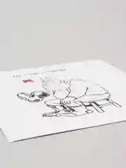 Бирюзовый мини открытки, 18 видов