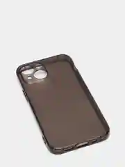 Серый чехол на iPhone 13, 12, 11, 7, 8, SE 2020, Plus, X, XS, XR, Max, Pro, mini, прозрачный