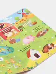 Книга картонная с окошками "Где моя мамочка", 10 страниц, 24 окошка