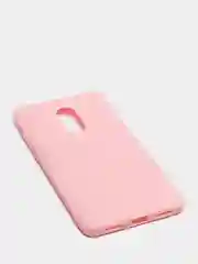 Розовый чехол для Xiaomi Redmi Note 4X / Note 4 силиконовый матовый