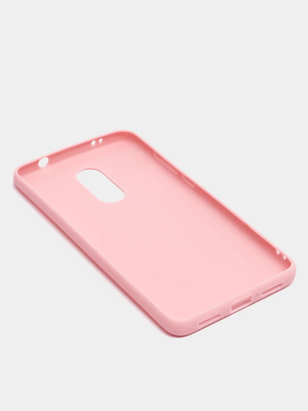 Розовый чехол для Xiaomi Redmi Note 4X / Note 4 силиконовый матовый