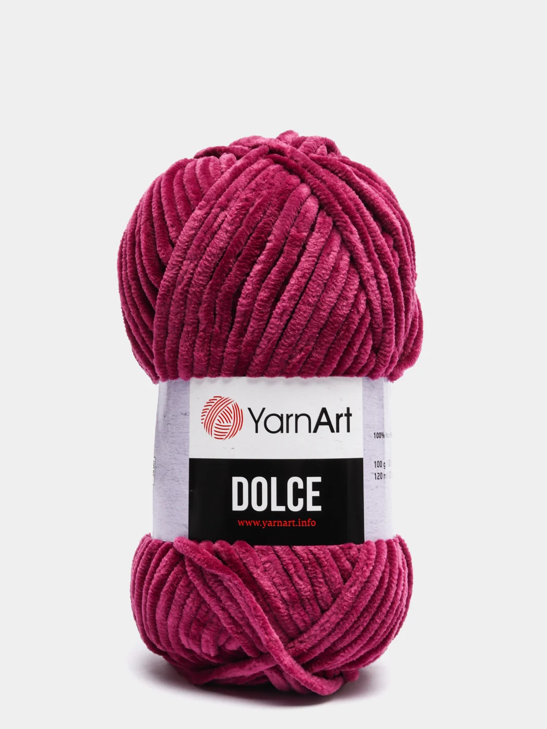 Пурпурный пряжа плюшевая YarnArt Dolce
