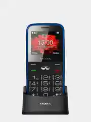 Синий мобильный телефон Texet TM-B227