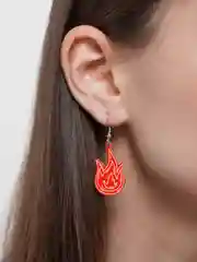 Серьги "Огонёк"