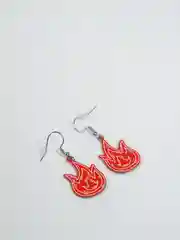 Серьги "Огонёк"