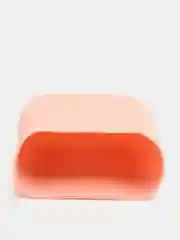 Розовый чехол для Apple AirPods Soft Touch силиконовый
