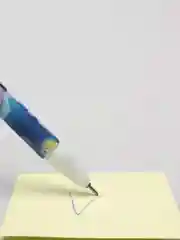 Карамельный ручка гелевая, с персонажами из мультфильма