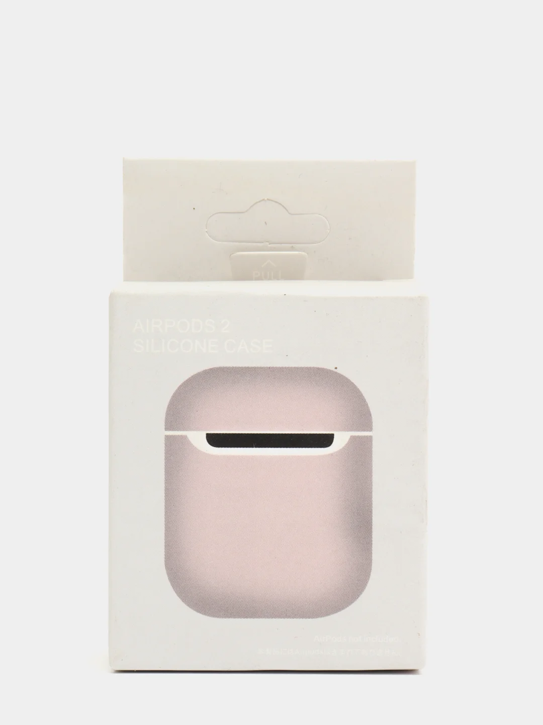 Бежевый меланж чехол для Apple AirPods Soft Touch силиконовый