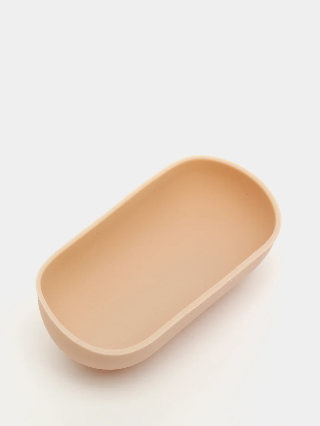 Бежевый меланж чехол для Apple AirPods Soft Touch силиконовый