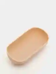 Бежевый меланж чехол для Apple AirPods Soft Touch силиконовый