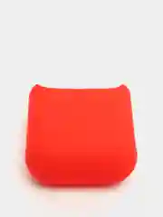 Красный чехол для Apple AirPods Soft Touch силиконовый