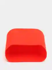 Красный чехол для Apple AirPods Soft Touch силиконовый