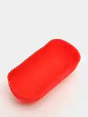 Красный чехол для Apple AirPods Soft Touch силиконовый