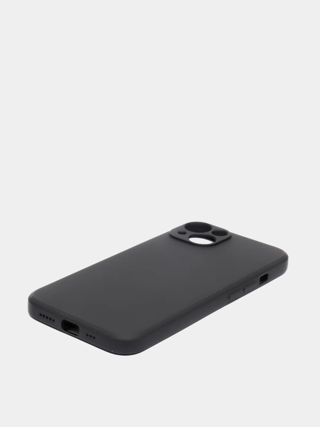 Черный чехол iPhone 11 13 12 Pro Mini силиконовый ( Айфон Про Мини )