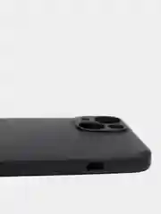 Черный чехол iPhone 11 13 12 Pro Mini силиконовый ( Айфон Про Мини )