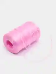 Розовый пряжа для вязание мочалок и создания игрушек, из пропилена