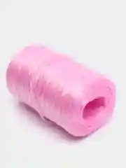 Розовый пряжа для вязание мочалок и создания игрушек, из пропилена
