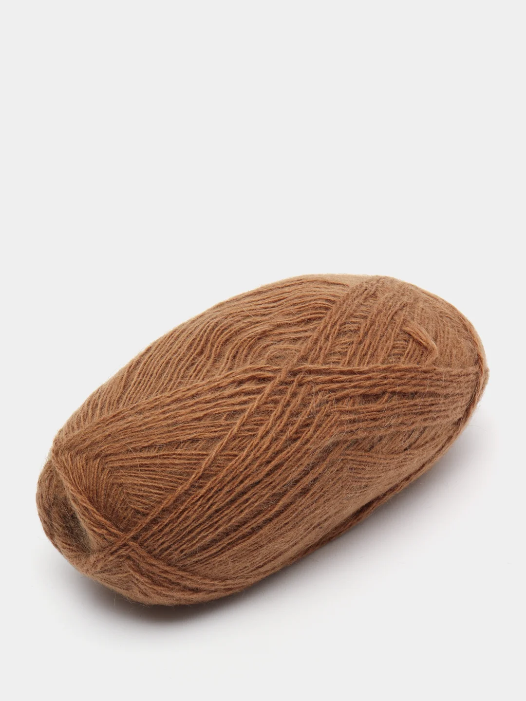 Коричневый пряжа для вязания Margo, акрил с пухом, 230 м, 100 г