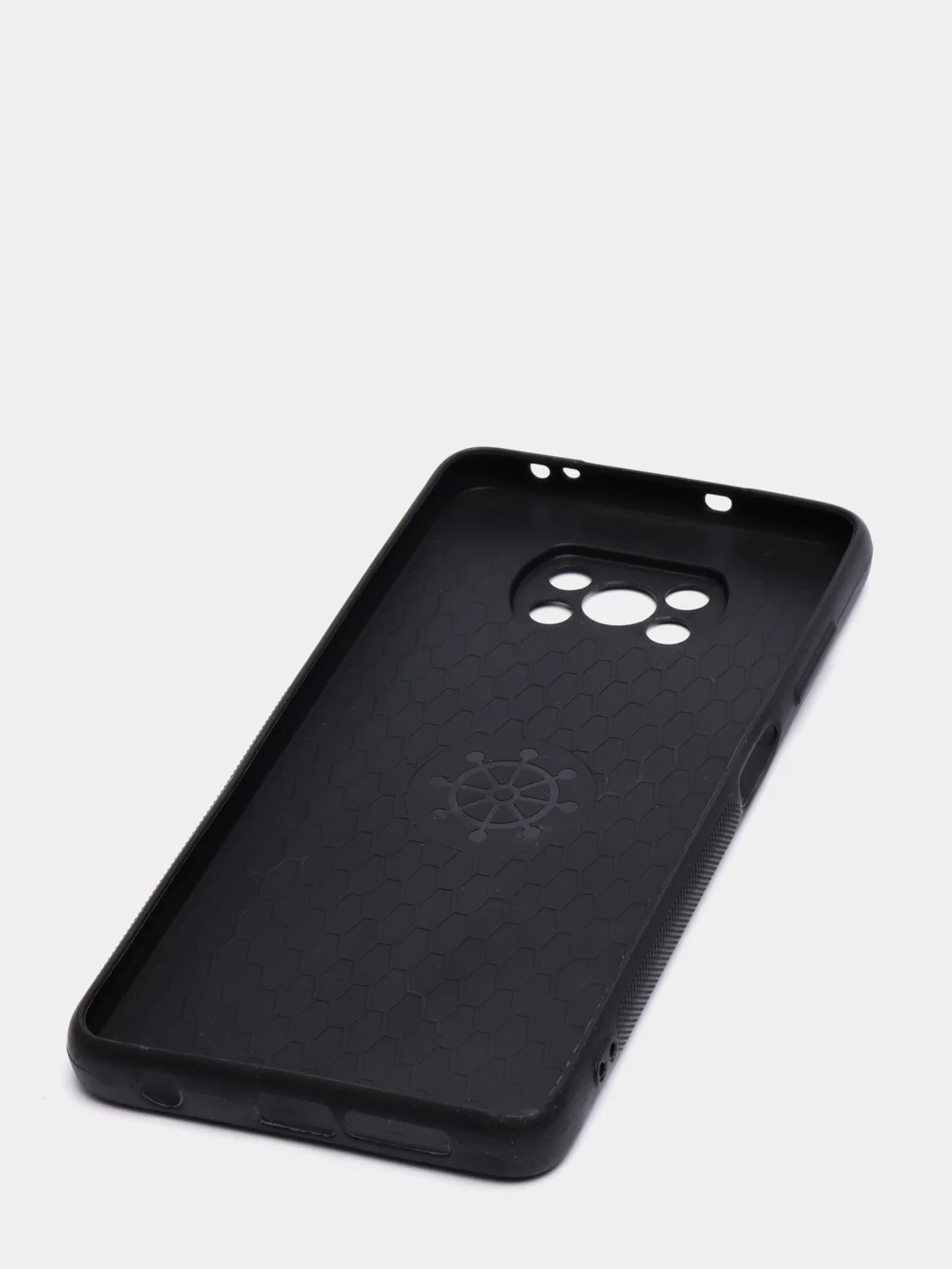 Чехол Poco X3, Poco X3 Pro силиконовый карбон