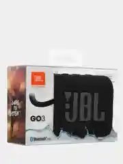 Черный портативная колонка JBL Go 3