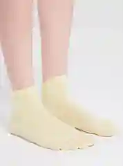 Лимонный носки короткие, спортивные, для йоги