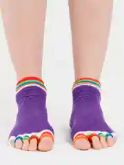 Индиго носки короткие, спортивные, для йоги