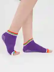 Индиго носки короткие, спортивные, для йоги