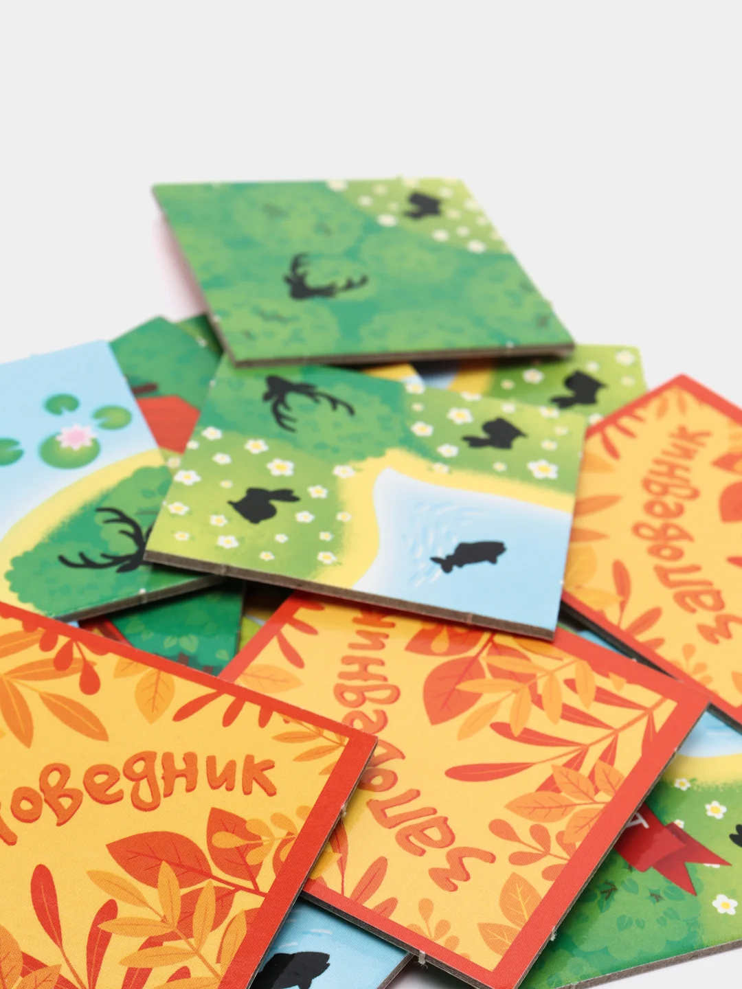 Игра настольная "Заповедник", 48 карточек