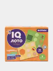 IQ Лото "Формы", 6 карточек, 36 фишек