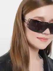 Черный очки женские солнцезащитные унисекс с чехлом
