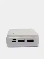 Белый внешний аккумулятор, 20000 mAh