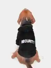 Толстовка для собак и кошек малых пород с капюшоном  "Security"