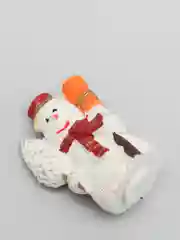 Бирюзовый набор из 12 новогодних фигурок
