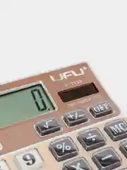 Калькулятор настольный бежевый UFU, 12 разрядов