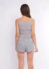 Комплект майка и шорты CleverWear, пижама, шортики женские, майка для дома