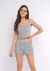Комплект майка и шорты CleverWear, пижама, шортики женские, майка для дома