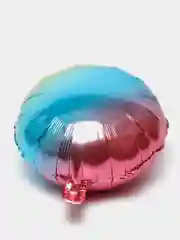 Голубой воздушный фольгированный шар