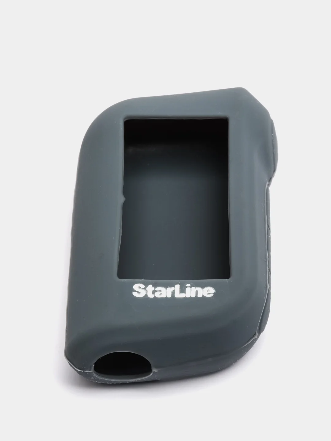 Серый чехол на брелок сигнализации силиконовый подходит на STARLINE А63, А93, А36, А39