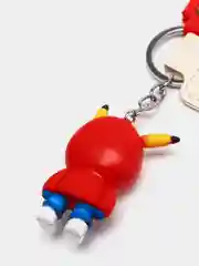Красный силиконовые брелки