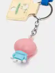 Синий силиконовые брелки