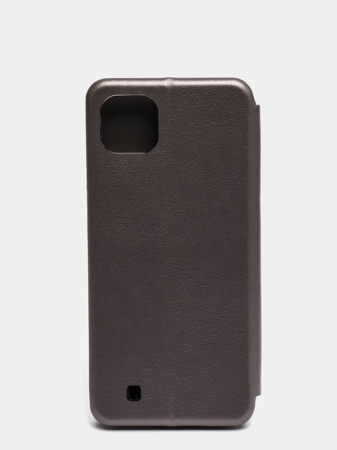 Серый чехол-книжка Realme C11 2021 / Realme C20