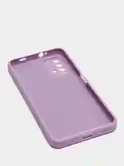Лавандовый чехол для Xiaomi Redmi 9T матовый силиконовый с защитой камер и бархатом внутри
