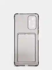 Черный чехол XIAOMI Redmi Note 10 Pro с карманом для пластиковой карты