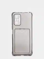 Черный чехол XIAOMI Redmi Note 10 Pro с карманом для пластиковой карты