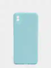 Ледяной чехол силиконовый с защитой камеры для Xiaomi Redmi 9A с бархатной подкладкой