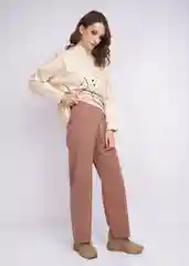 Светло-коричневый брюки Clever Wear, штаны, спортивные штаны