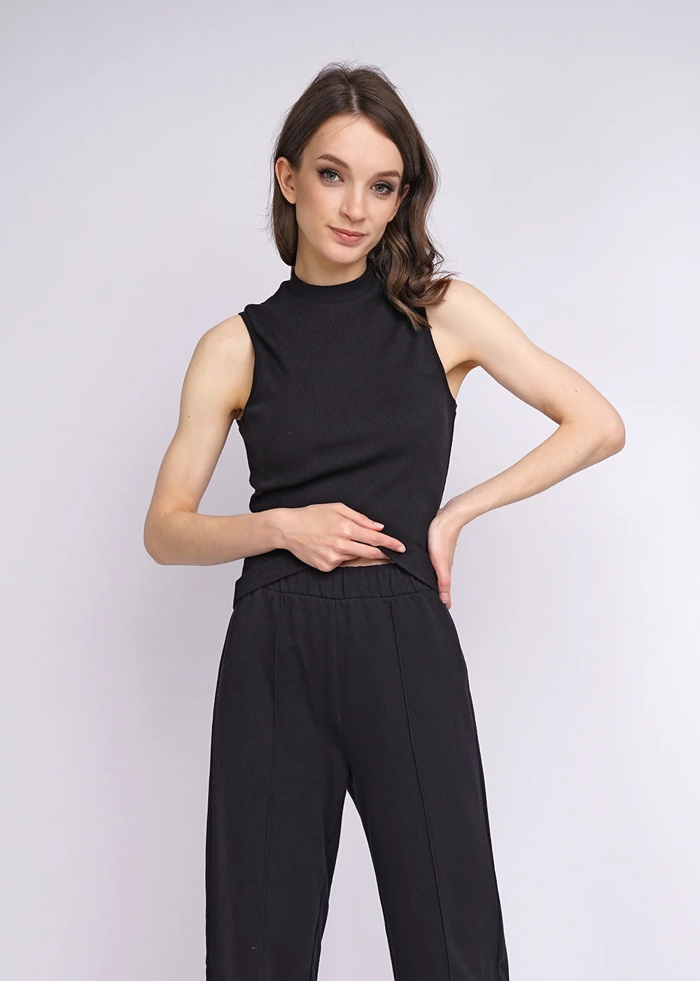 Черный брюки Clever Wear, штаны, спортивные штаны